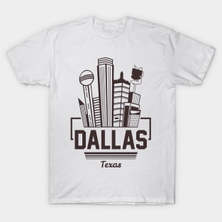 dallas texas city building T-Shirt